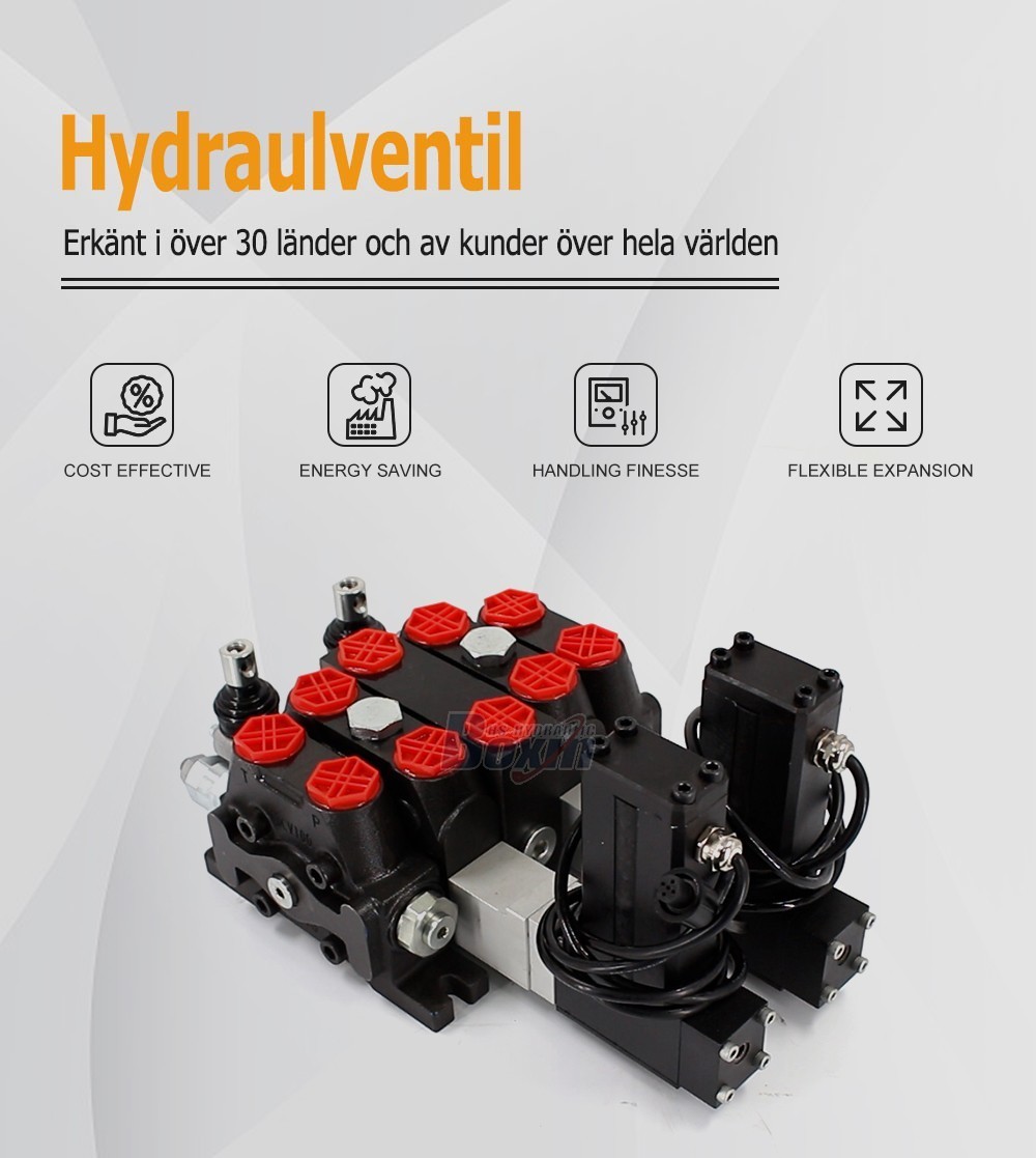 Sectional Control Valve DCV100 with Electric Motor Actuator